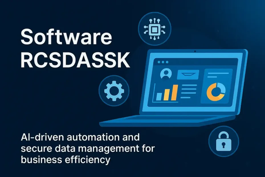 Software RCSDASSK: AI-driven automation and secure data management for business efficiency.